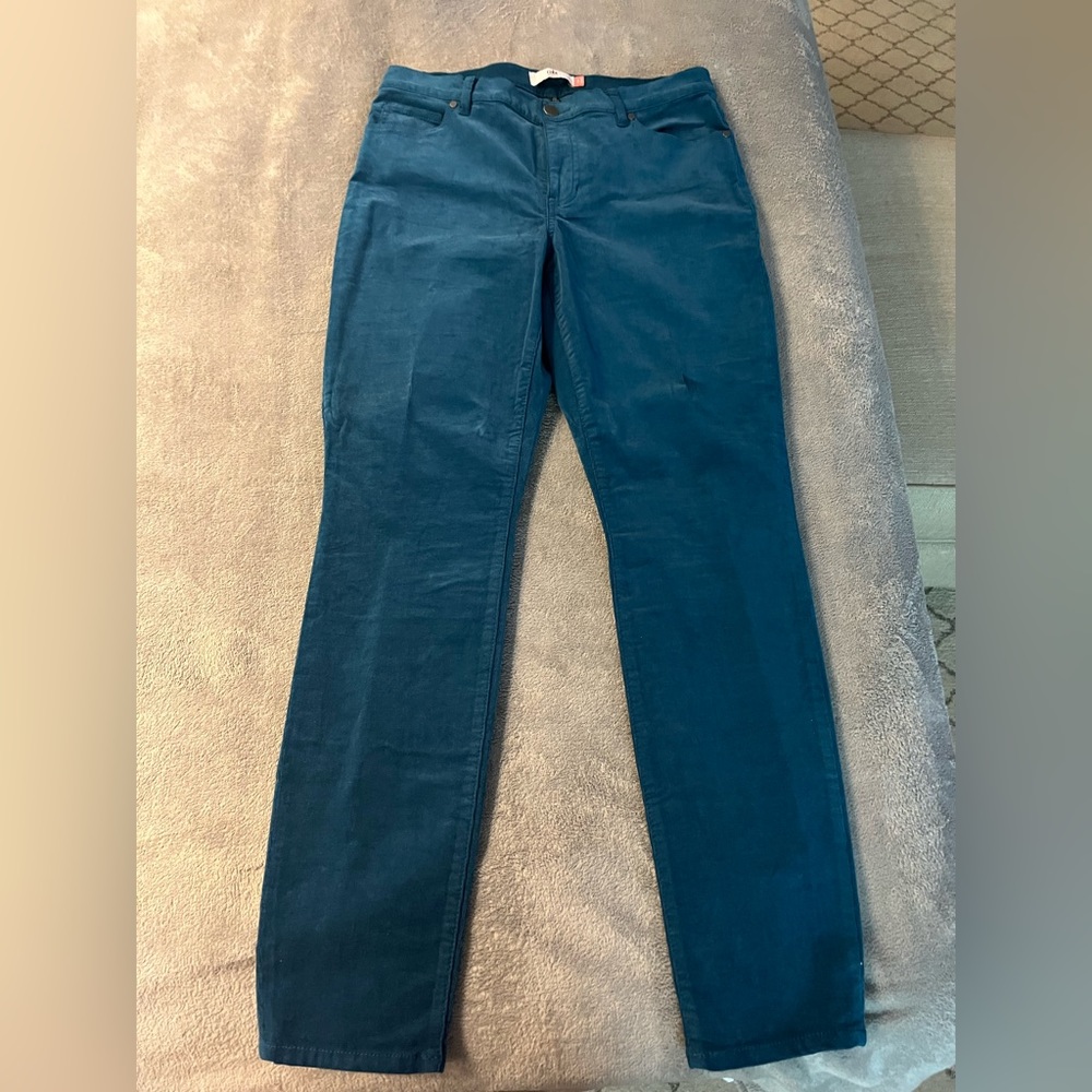 Cabi 4137 Moroccan Blue Corduroy Pants